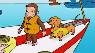 Curioso Come George ðŸµ George va in barca a vela ðŸµCartoni per Bambini [upl. by Anovahs]