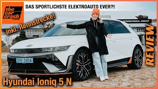 Hyundai Ioniq 5 N im Fahrbericht 2024 Das sportlichste Elektroauto ever Review  Test  Sound 5N [upl. by Atiuqad367]