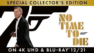 No Time to Die  Bluray 4K UltraHD amp DVD On 1221  Trailer [upl. by Krid]