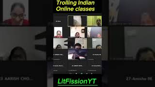 Trolling Indian Online classes zoomraid viral trending shortfeed shorts raionlineclassesviral [upl. by Landa]