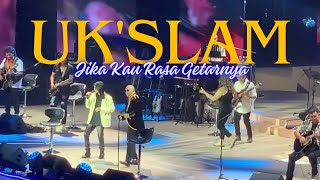 JIKA KAU RASA GETARNYA  ZAMANI SLAM amp AMIR UKAYS  CONCERT UK’SLAM MUSICAL 2024 [upl. by Ladin784]