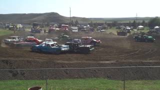 2014 Hettinger ND Demolition DerbyFeature [upl. by Nnyleahs77]