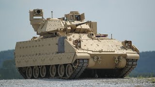 M2 Bradley Vehicles Demonstrate Combat Power [upl. by Admana]