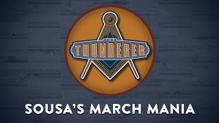 SOUSA The Thunderer 1889  quotThe Presidents Ownquot United States Marine Band [upl. by Liz]