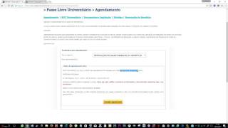 Agendamento RioCard  Passe Livre Universitário [upl. by Fatsug394]