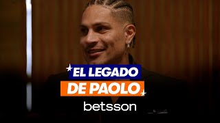 El LEGADO de PAOLO GUERRERO  Betsson presenta Leyendas de la Copa [upl. by Atonsah]