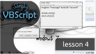 VBScript Basics Part 4  Vertical amp Horizontal Spacing [upl. by Marola]