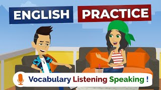 Learn English Speaking with Easy Shadowing English Conversation Practice [upl. by Berkman]