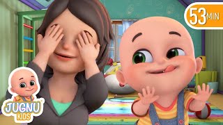 👦Peek a Boo 2 Zigaloo Dance and More Best Kids Songs And Nursery Rhymes Jugnu Kids  Joy Joy [upl. by Russian586]