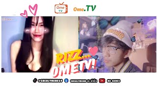 Ometv rizz is back🤣💖 Ometv prank funnyvideos meme [upl. by Fine]