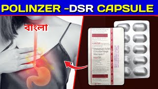 PolinzerDSR Capsule  Pantoprazole and Domperidone Capsule Review in Bengali [upl. by Anirroc]