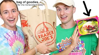 We tried all the Unnecessary Food from Trader Joes [upl. by Gardal]