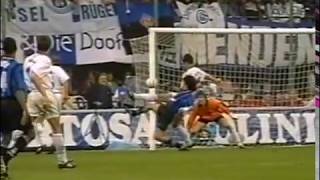 Inter  Schalke 04 UEFA Cup199697 Final2 10 pen [upl. by Saffier]