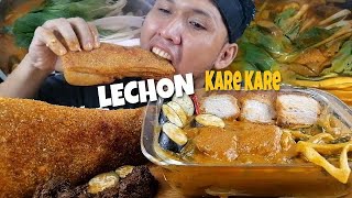 LECHON KARE KARE Mukbang ASMR  Mukbang Philippines [upl. by Nodnrb]