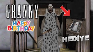 GRANNYNİN DOĞUM GÜNÜNÜ KUTLADIK  Granny 5 Years Mod [upl. by Adnorrehs]