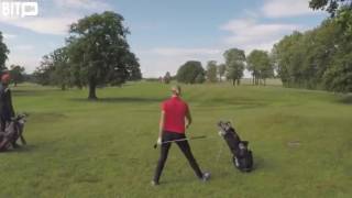 Look What Happens With This Drone After Annoying a Golfer [upl. by Pages774]