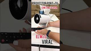 Proyector portátil muy nítido y económico de TEMU projector temu savvysandy [upl. by Natsirk844]