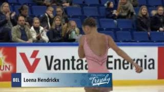 Loena HENDRICKX SP Finlandia Trophy 2016 [upl. by Ira]