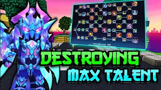 Destroying Max Talent in Bedwars ⚔  Blockman Go [upl. by Norine]