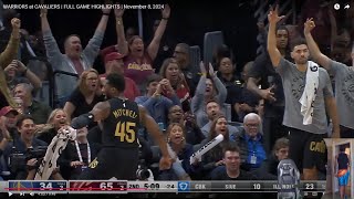 FlightReacts To WARRIORS at CAVALIERS  FULL GAME HIGHLIGHTS  November 8 2024 [upl. by Weintrob52]