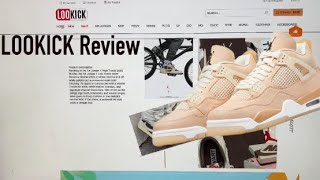 LOOKICK JORDAN 4 SHIMMERS REVIEW [upl. by Reckford]