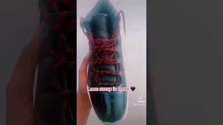 Air Jordan 11 7210 high Lace Swap sneakerhead jordan11 [upl. by Sheelagh]