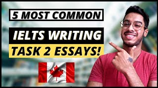 5 Most COMMON Ielts Writing Task 2 Essays  MUST WATCH [upl. by Savill]