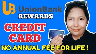 UNIONBANK REWARDS VISA PLATINUM CARD FAST APPROVAL  NO ANNUAL FEE FOR LIFE HOW  BJANE VEE [upl. by Greff]