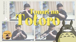 Tonari no Totoro My Neighbor Totoro OST for Flute Quartet and Piano [upl. by Cressida]