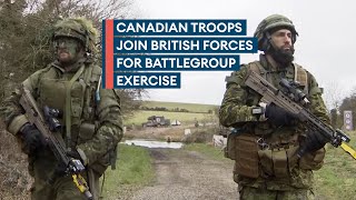 Canadians train in UK with British forces for FIRST TIME in over 30 years [upl. by Liris]