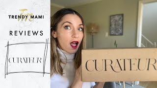 Curateur Unboxing ❄️🧣 Whats Inside CURATEUR WINTER 2021 Subscription Box 📦 🤯 [upl. by Harle892]