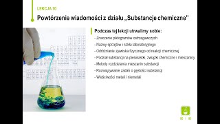 Chemia  klasa 7  Powtórzenie wiadomości z działu Substancje chemiczne [upl. by Leirrad]