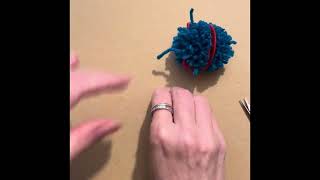 How to use a pom pom maker🧶 [upl. by Redyr17]