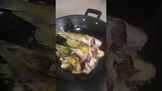 Yellow fish FRYING [upl. by Sabian]