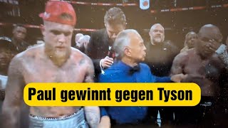 boxkampf des Jahres Jake Paul gegen Mike Tyson miketyson jakepaul [upl. by Anyak]