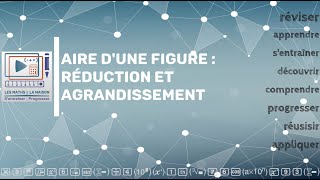 Quatrième  Troisième  calculer une aire par agrandissement ou réduction [upl. by Heydon]