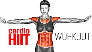 HIIT Cardio and ABS Workout for Weight Loss [upl. by Skyler]