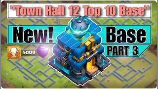 Th12 Most Powerful Top 10 Bases 2024 With copy link   Th12 best base layouts  TH12 Base [upl. by Kila101]