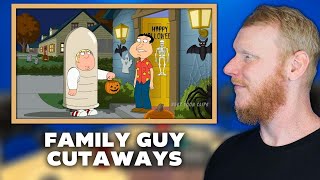 Family Guy Cutaway Compilation Season 12 Part 6 REACTION  OFFICE BLOKES REACT [upl. by Yentirb]