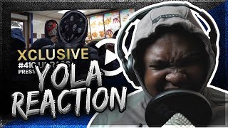 410 Lil Rass  YOLA Music Video  Pressplay REACTION [upl. by Anilrahc]