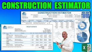 How To Create A Complete Construction Estimator In Excel  FREE DOWNLOAD [upl. by Drewett]