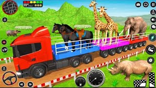 Cargo Truck Driving Simulator Zoo Truck Games Real Best Truck Game Android Gameplay [upl. by Yhtak]