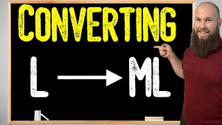 How To Convert Liters To Milliliters  L to ml [upl. by Eicarg513]