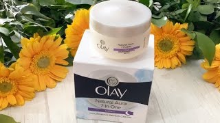 Olay 7 In One Night Cream Review  Honest Review Using After 20 Days [upl. by Airtemad]