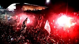 RECEBIMENTO HISTÓRICO DA TORCIDA DO CORINTHIANS  06042018 [upl. by Leuqim]