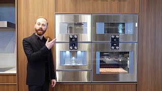 PIRCH︱Explore Gaggenau Wall Ovens Expresso System and Vacuum Drawer [upl. by Ayifa]