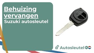 Suzuki  Opel  Nissan autosleutel  behuizing vervangen [upl. by Nillek]