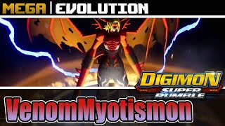 Digimon Super Rumble  Mega Evolution  VenomMyotismon [upl. by Pugh]