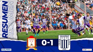 Resumen Ayacucho FC vs Alianza Lima 01 LIGA1BETSSONXGOLPERU [upl. by Aratehs783]