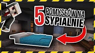 5 POMYSŁÓW NA SYPIALNIE W MINECRAFT ikea 20 [upl. by Dihgirb]